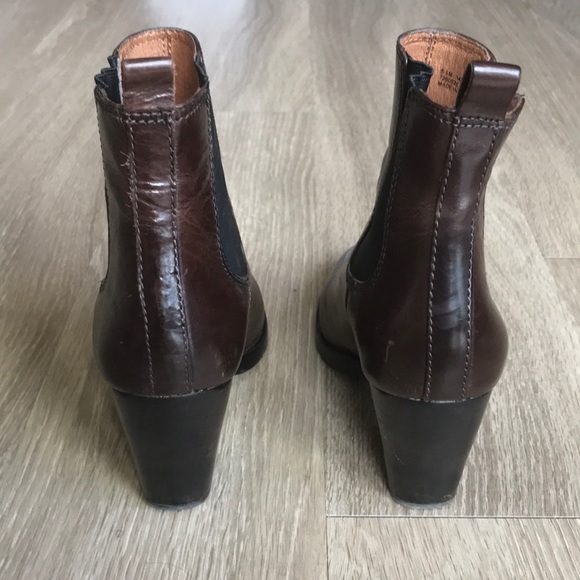 Frye Leather heeled Chelsea booties - Picture 4 of 8